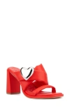 Olivia Miller Lovey Dovey Sandal In Red
