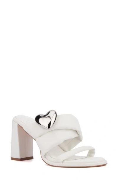 Olivia Miller Lovey Dovey Sandal In White