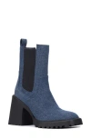 Olivia Miller No Notes Chelsea Boot In Denim