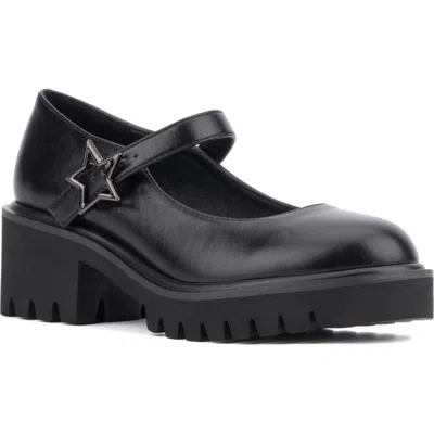 Olivia Miller North Node Mary Jane Loafer In Black