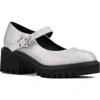 Olivia Miller North Node Mary Jane Loafer In Silver