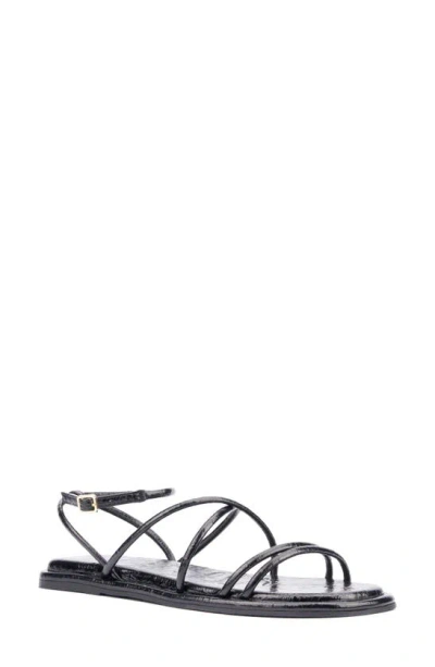 Olivia Miller Public Eye Gladiator Sandal In Black