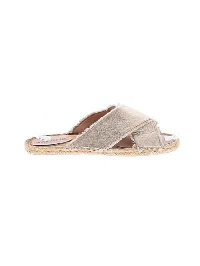 Pre-owned Olivia Miller Sandals In Tan