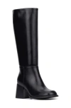 Olivia Miller Sky Knee High Boot In Black