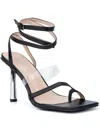 OLIVIA MILLER SLOANE WOMENS STRAPPY THONG HEELS