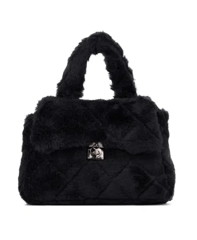 Olivia Miller Women's Faux-fur Sonia Crossbody In Black
