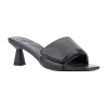 Olivia Miller Womens Allure Heeled Sandals In Black