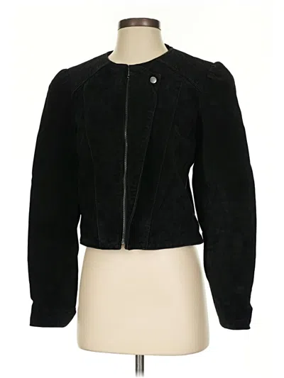 Pre-owned Olivia Moon Jacket In Black