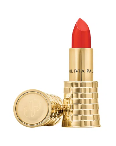 Olivia Palermo 0.12oz Matte Lipstick Poppy In Red