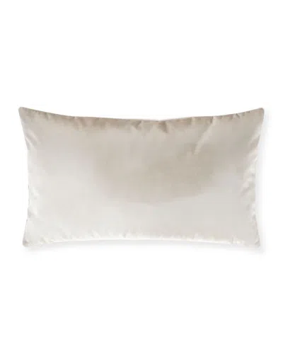 Olivia Quido Pebble Lumbar Pillow In White