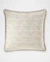 Olivia Quido Pebble Main European Sham In Platinum
