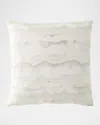 Olivia Quido Rhea Main Pillow, 20" Square In Sterling