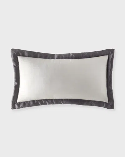 Olivia Quido Safari Boudoir Pillow, 13"h X 23'l In Gray