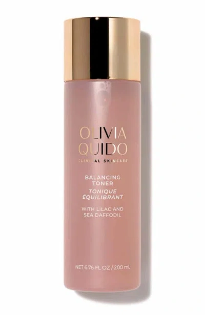 Olivia Quido Skincare Balancing Toner With Lilac And Sea Daffodil In Transparent