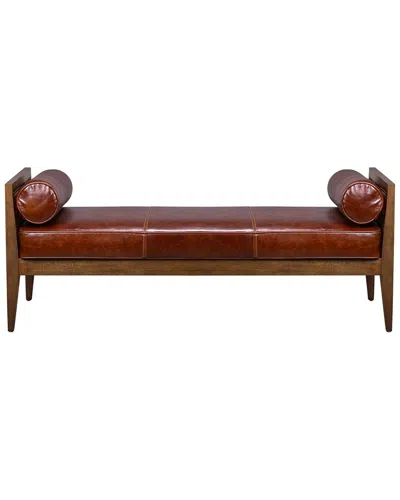 Olivia + Quinn Beacon Hill Bench In Brown