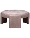Olivia + Quinn Gramercy Circle Ottoman
