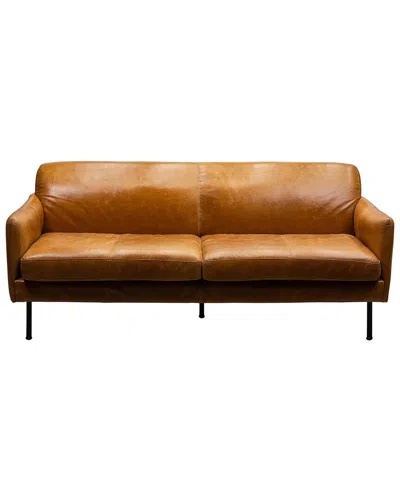 Olivia + Quinn Samba Loveseat In Brown