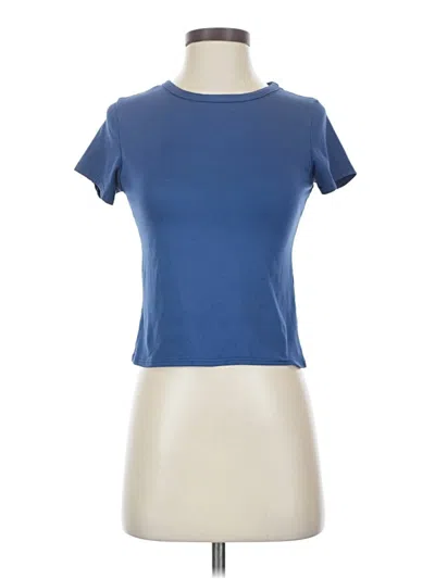 Pre-owned Olivia Rae Active T-shirt In Blue