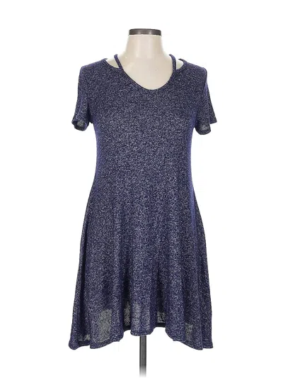 Pre-owned Olivia Rae Casual Dress In Blue