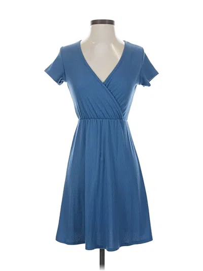 Pre-owned Olivia Rae Casual Dress In Blue