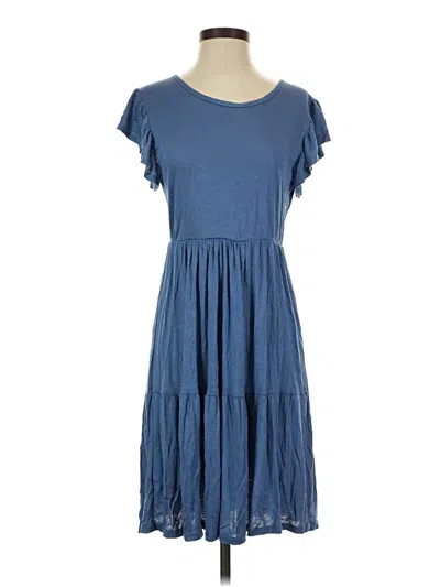 Pre-owned Olivia Rae Casual Dress In Blue