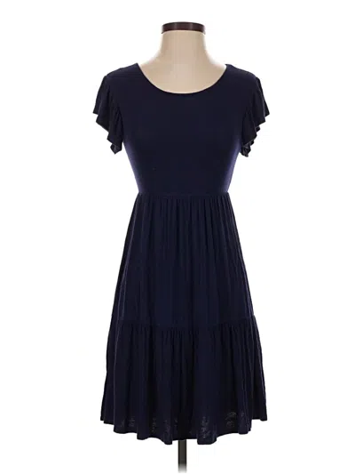 Pre-owned Olivia Rae Casual Dress In Blue