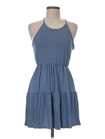 Pre-owned Olivia Rae Casual Dress In Blue