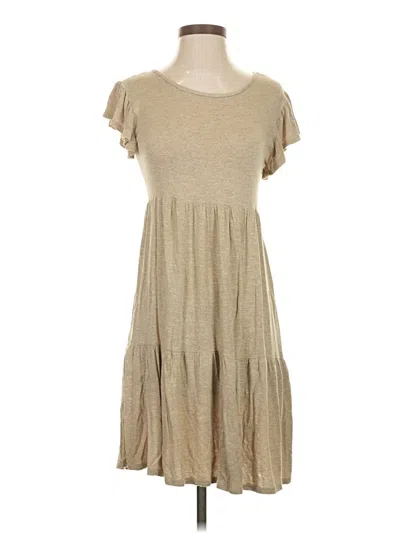 Pre-owned Olivia Rae Casual Dress In Brown