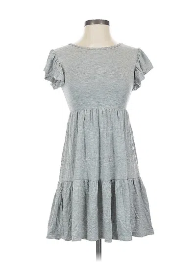 Pre-owned Olivia Rae Casual Dress In Gray