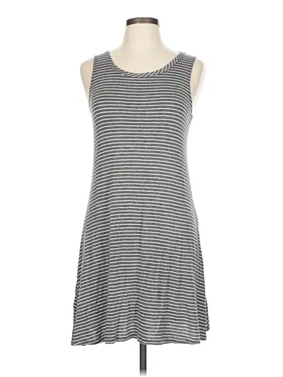 Pre-owned Olivia Rae Casual Dress In Gray
