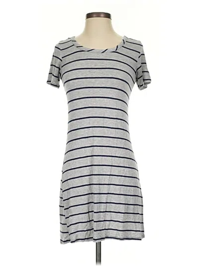 Pre-owned Olivia Rae Casual Dress In Gray