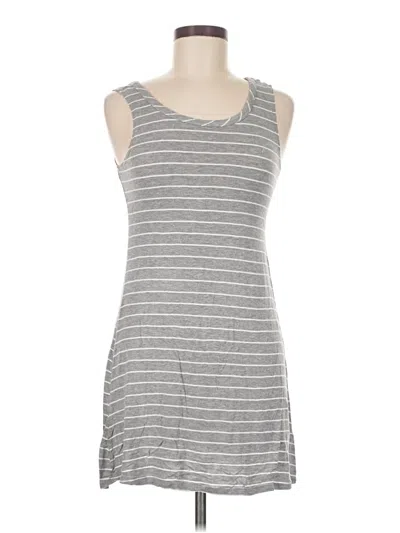 Pre-owned Olivia Rae Casual Dress In Gray