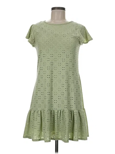 Pre-owned Olivia Rae Casual Dress In Green
