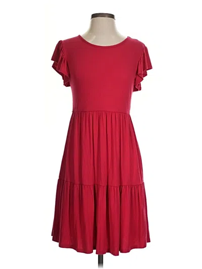 Pre-owned Olivia Rae Casual Dress In Red