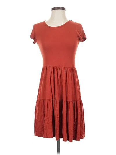 Pre-owned Olivia Rae Casual Dress In Red