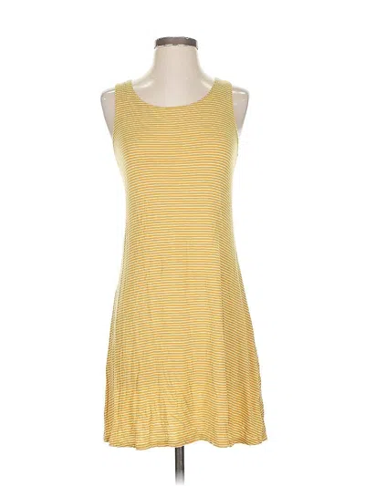 Pre-owned Olivia Rae Casual Dress In Yellow