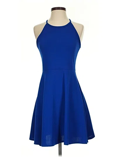 Pre-owned Olivia Rae Cocktail Dress In Blue