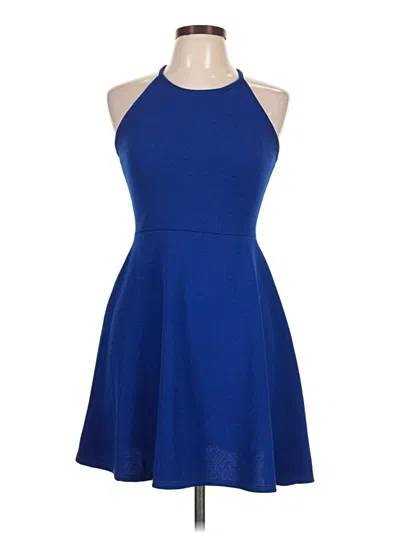 Pre-owned Olivia Rae Cocktail Dress In Blue