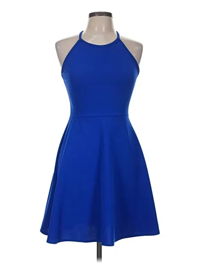 Pre-owned Olivia Rae Cocktail Dress In Blue