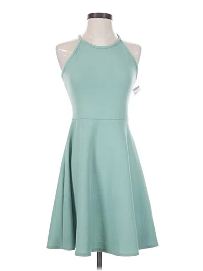 Pre-owned Olivia Rae Cocktail Dress In Teal