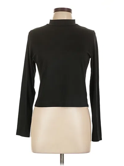 Pre-owned Olivia Rae Long Sleeve Turtleneck In Black