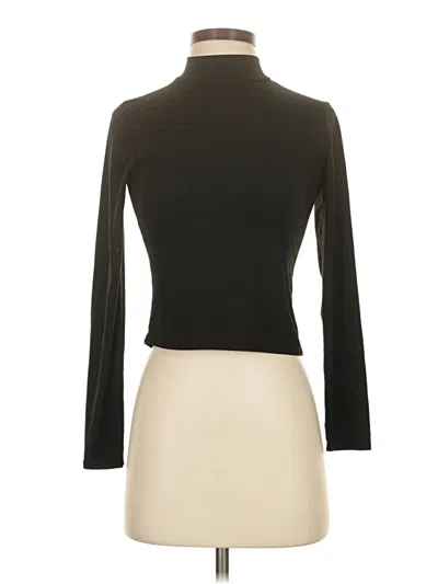 Pre-owned Olivia Rae Long Sleeve Turtleneck In Black