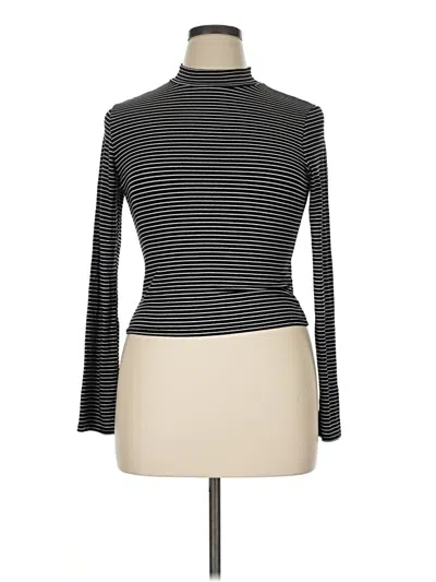 Pre-owned Olivia Rae Long Sleeve Turtleneck In Black