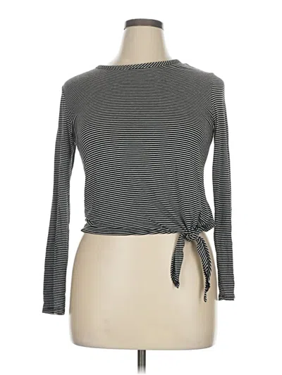 Pre-owned Olivia Rae Long Sleeve Turtleneck In Gray