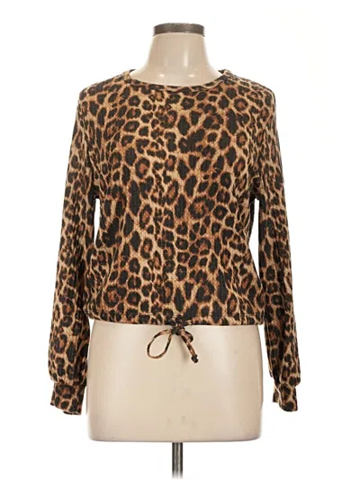 Pre-owned Olivia Rae Pullover Sweater In Brown