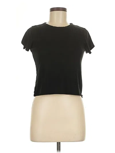 Pre-owned Olivia Rae Short Sleeve T-shirt In Black
