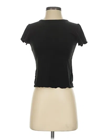 Pre-owned Olivia Rae Short Sleeve T-shirt In Black