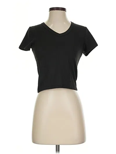 Pre-owned Olivia Rae Short Sleeve T-shirt In Black