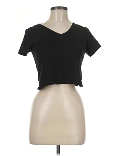 Pre-owned Olivia Rae Short Sleeve T-shirt In Black