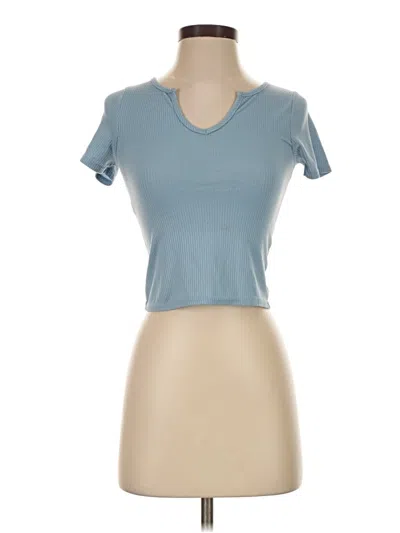 Pre-owned Olivia Rae Short Sleeve T-shirt In Blue
